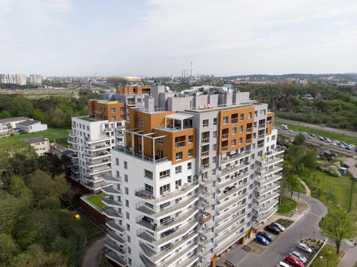 Apartamenty Gdansk Eu - Baltica Towers 223 ภายนอก รูปภาพ
