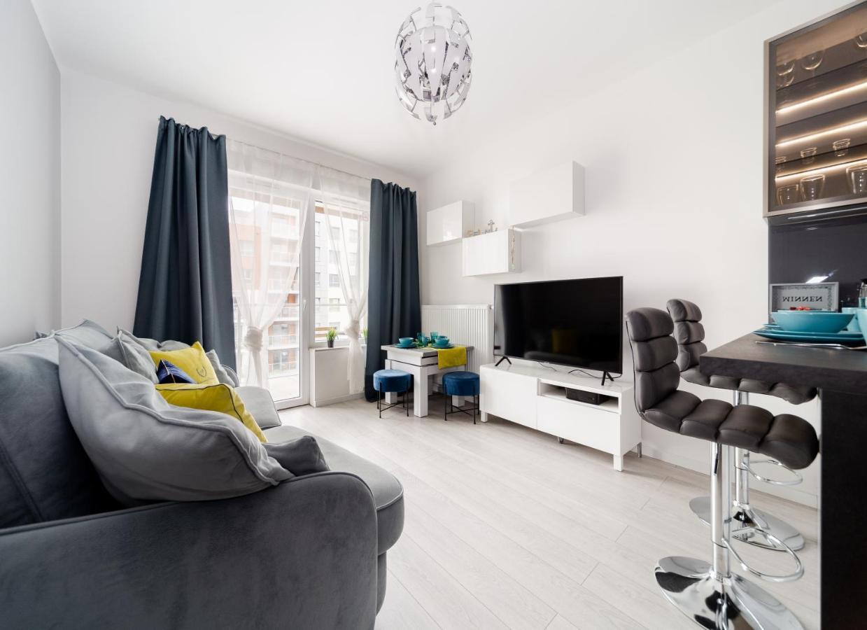 Apartamenty Gdansk Eu - Baltica Towers 223 ภายนอก รูปภาพ