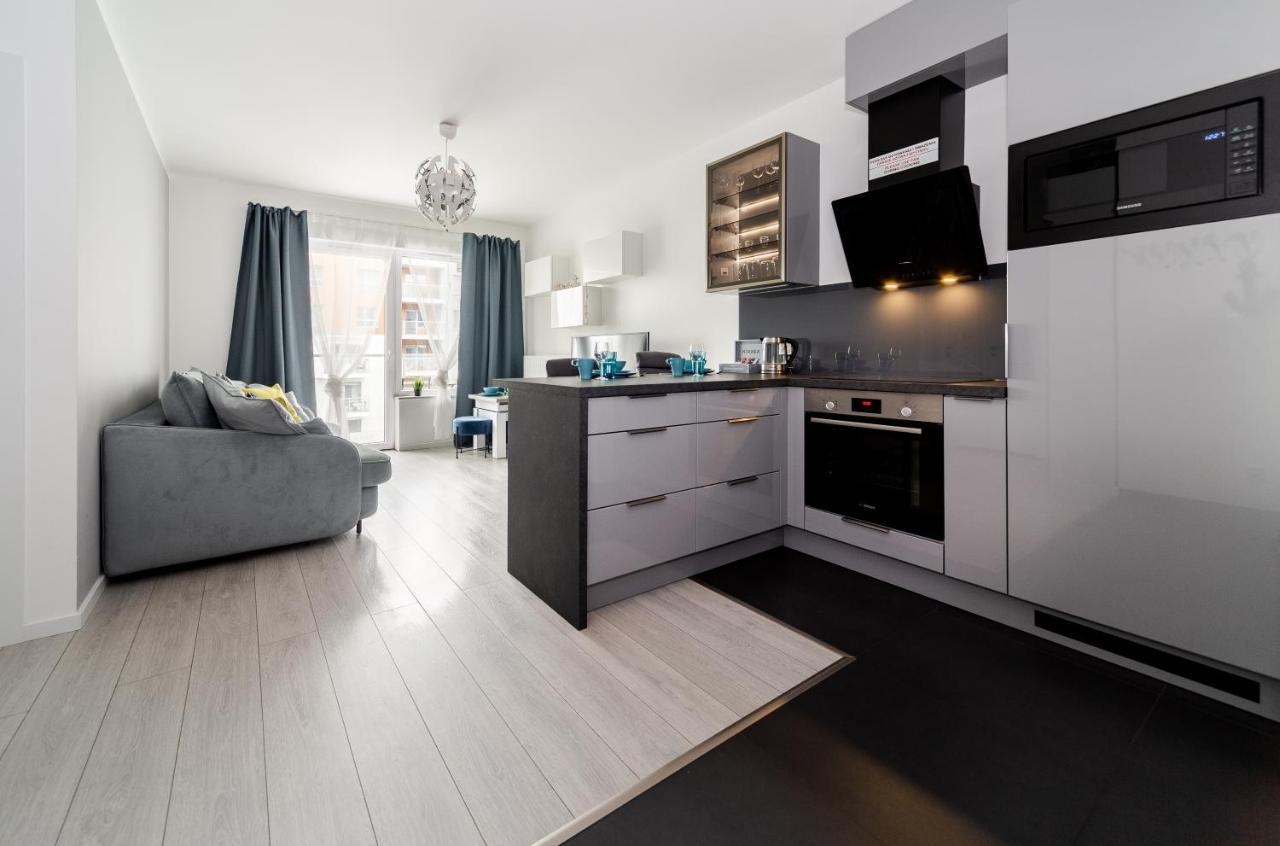 Apartamenty Gdansk Eu - Baltica Towers 223 ภายนอก รูปภาพ